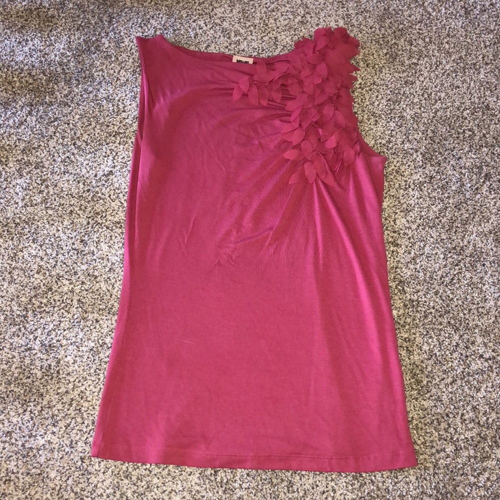 Anne Klein women’s size S sleeveless pink blouse